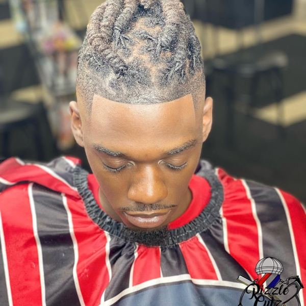 caesar cut low fade barber near me Lansing