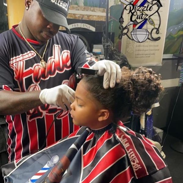 kids buzz cut fade Lansing MI barbershop