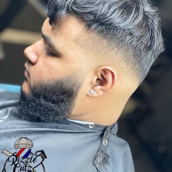 locs fade beard trim Lansing MI - Rizzle Cutz