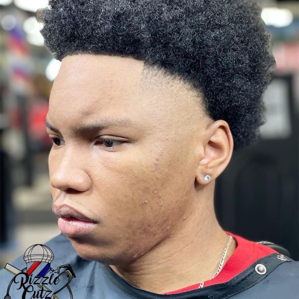 crop taper fade barber Lansing Michigan