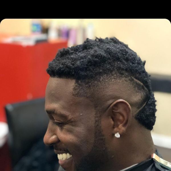 celebrity client haircut Rizzle Cutz Lansing MI