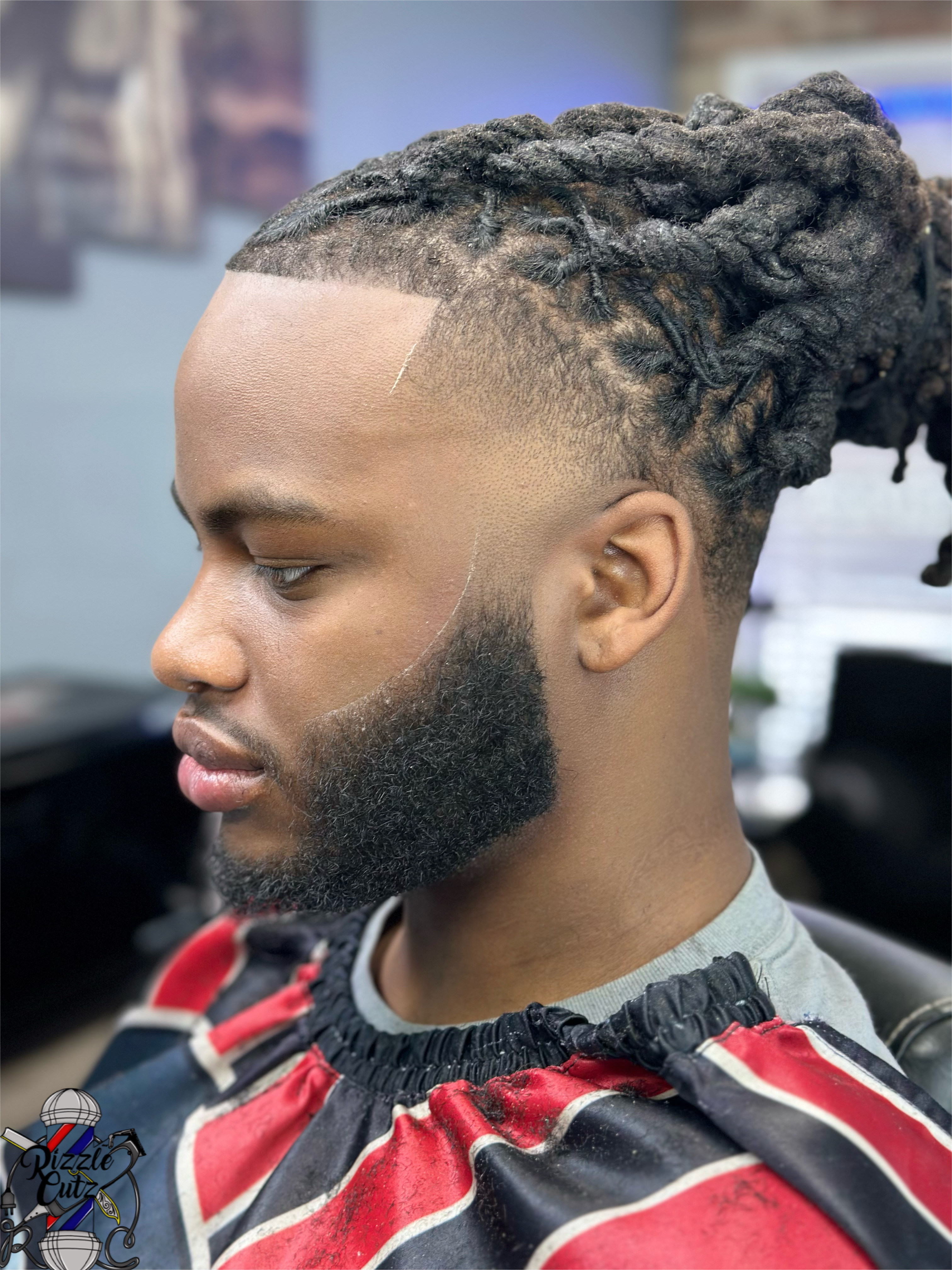 clean fade haircut mid-Michigan barbershop